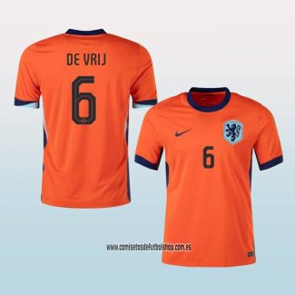 Jugador Primera Camiseta Paises Bajos De Vrij 24-25