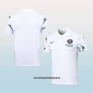 Camiseta Polo del Paris Saint-Germain 24-25 Blanco