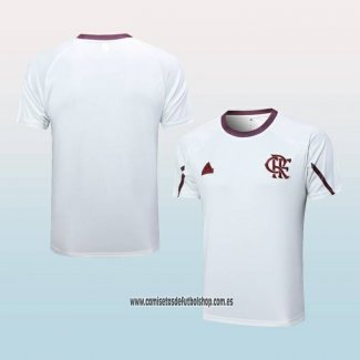 Camiseta de Entrenamiento Flamengo 24-25 Blanco