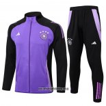 Chandal de Chaqueta del Alemania Nino 24-25 Purpura