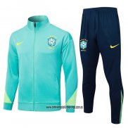 Chandal de Chaqueta del Brasil 24-25 Verde