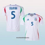 Jugador Segunda Camiseta Italia Calafiori 24-25