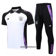 Conjunto Polo del Alemania 24-25 Blanco