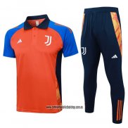 Conjunto Polo del Juventus 24-25 Naranja