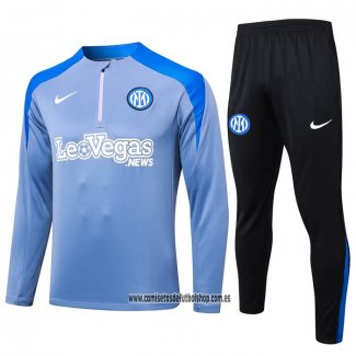 Chandal de Sudadera del Inter Milan 24-25 Azul