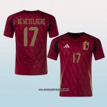 Jugador Primera Camiseta Belgica De Ketelaere 2024
