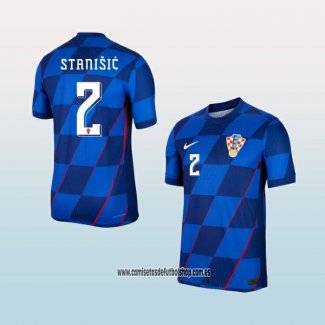 Jugador Segunda Camiseta Croacia Stanisic 2024