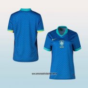 Segunda Camiseta Brasil Mujer 2024