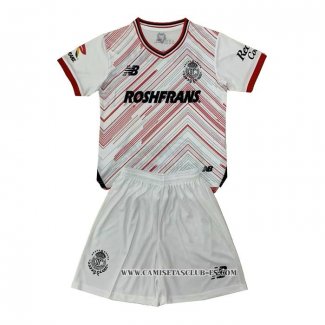 Segunda Camiseta Toluca Nino 24-25