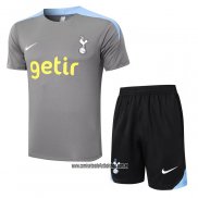 Chandal del Tottenham Hotspur 24-25 Manga Corta Gris - Pantalon Corto