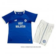 Primera Camiseta Cardiff City Nino 24-25