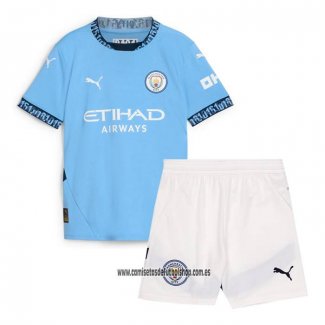 Primera Camiseta Manchester City Nino 24-25