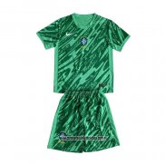 Tercera Camiseta Brasil Portero Nino 2024