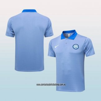 Camiseta Polo del Inter Milan 24-25 Azul