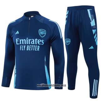 Chandal de Sudadera del Arsenal 24-25 Azul