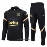 Chandal de Sudadera del Barcelona 23-24 Negro