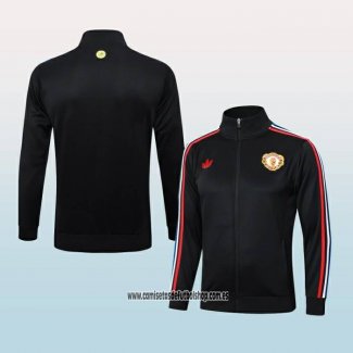 Chaqueta del Manchester United 24-25 Negro