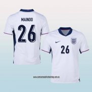 Jugador Primera Camiseta Inglaterra Mainoo 2024