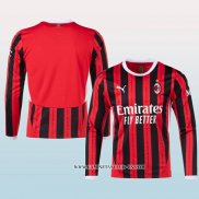 Primera Camiseta AC Milan 24-25 Manga Larga