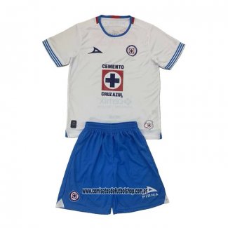 Segunda Camiseta Cruz Azul Nino 24-25