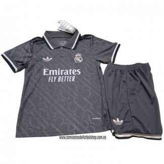 Tercera Camiseta Real Madrid Nino 24-25